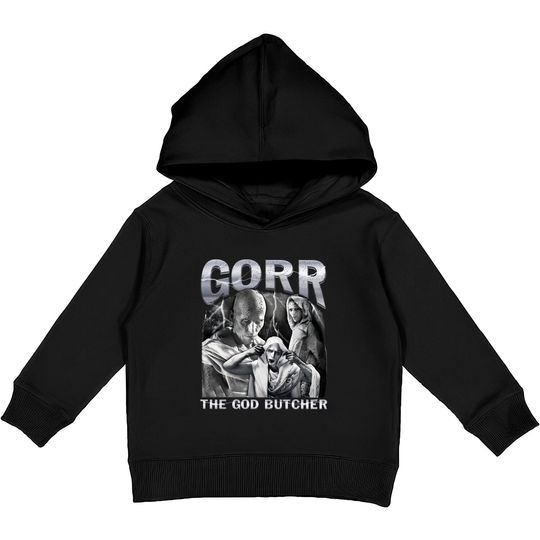 Discover Marvel Gorr The God Butcher Thor Love And Thunder Kids Pullover Hoodies