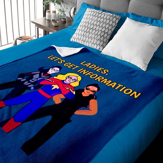 Discover Ladies Lets Get Information Ms Marvel Baby Blankets