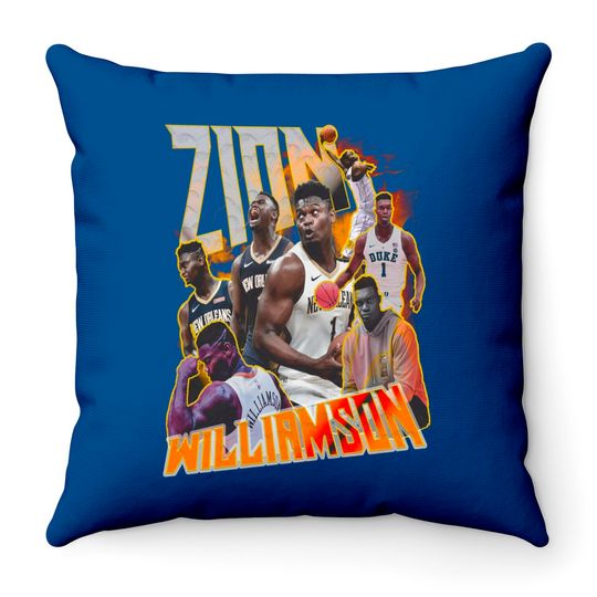 Discover Zion Williamson Throw Pillows