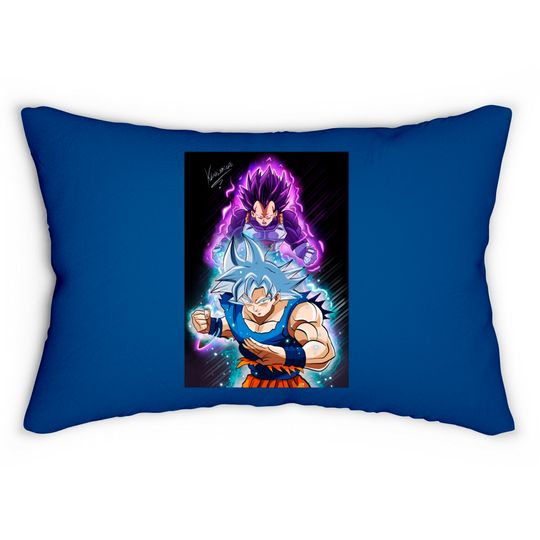 Discover Goku ultra in stinto e vegeta ultra ego - Dragon Ball - Lumbar Pillows