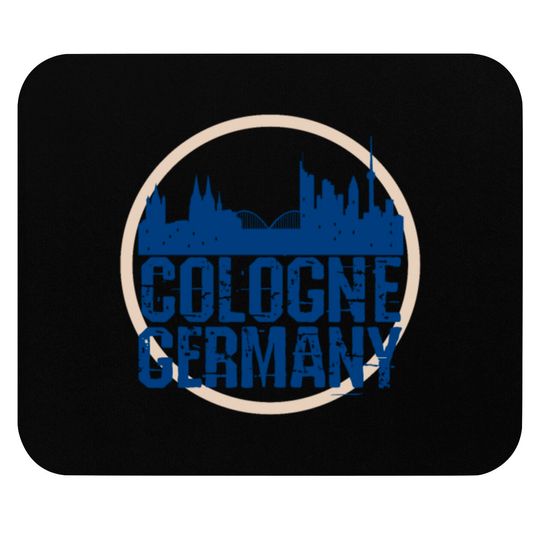 Discover Cologne Germany Mouse Pads