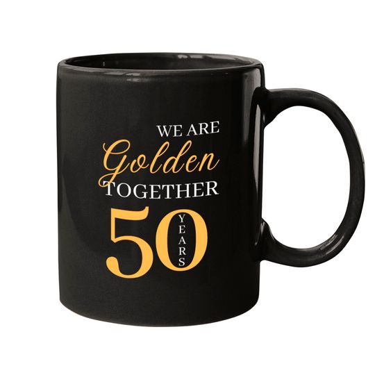 Discover 50th Golden Marriage Anniversary Mugs