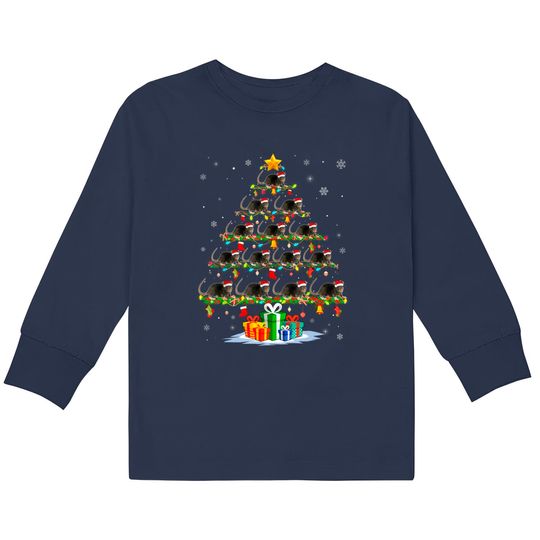 Discover Christmas Red  Kids Long Sleeve T-Shirts