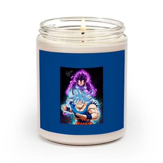 Discover Goku ultra in stinto e vegeta ultra ego - Dragon Ball - Scented Candles