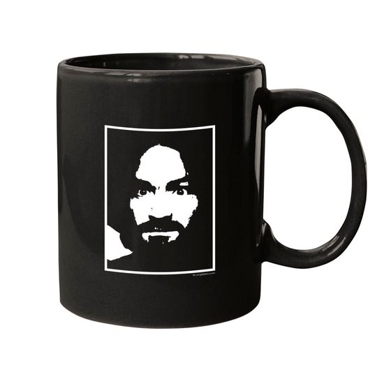 Discover Charlie Don't Surf - Classic Face from Life Magazine - Charles Manson - Mugs