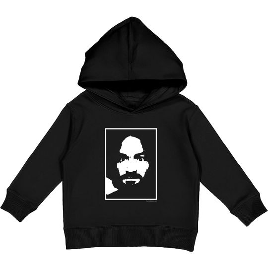Discover Charlie Don't Surf - Classic Face from Life Magazine - Charles Manson - Kids Pullover Hoodies