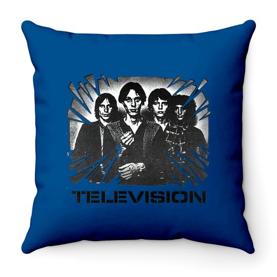 Discover Television - Television - Throw Pillows