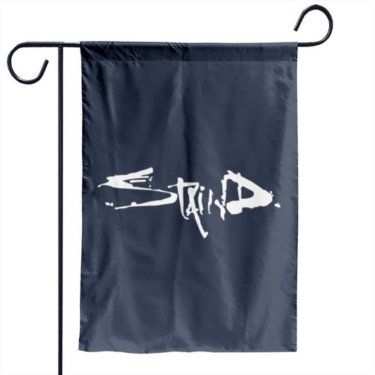 Discover STAIND new black Garden Flags