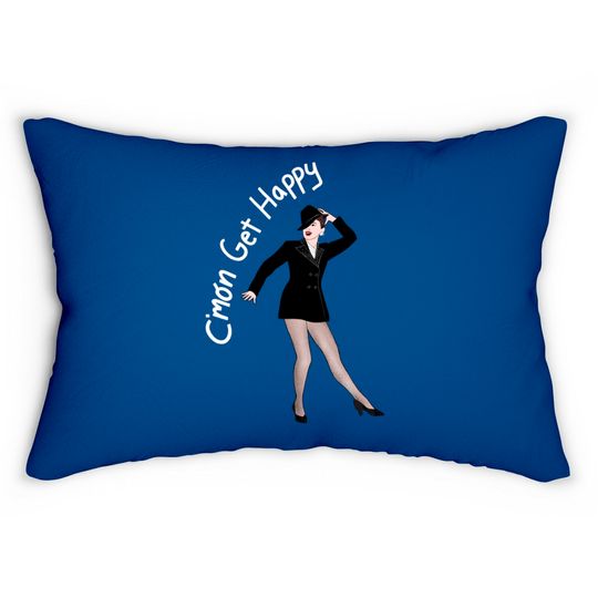 Discover C'mon Get Happy - Judy Garland - Lumbar Pillows
