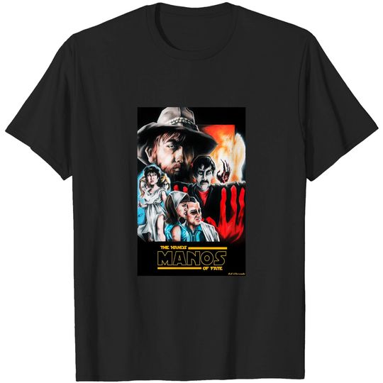 Discover Manos the Hands of Fate - Rifftrax - T-Shirt