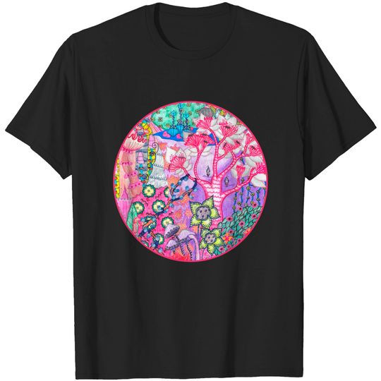 Discover Trippy Forest T-shirt