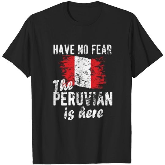 Discover Proud Peruvian Heritage Peru Roots Peruvian Flag T-shirt