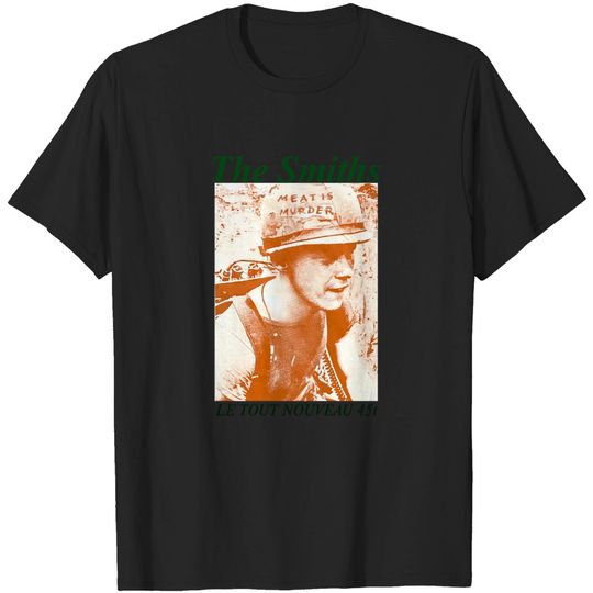 Discover the Smiths  meat is murder promo tee