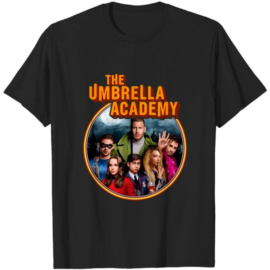 Discover Academy Umbrella - Umbrella Academy - T-Shirt