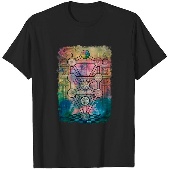 Discover Tree Of Life - Mens T shirt - Psychedelic sacred geometry art shirt