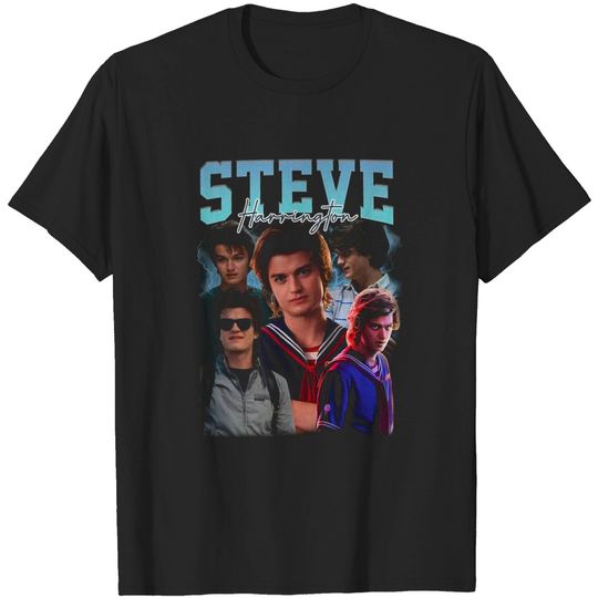 Discover Steve Harrington Shirt, Steve Harrington Vintage Bootleg 90s Style T-Shirt