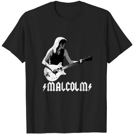 Discover Malcolm Young T-shirt