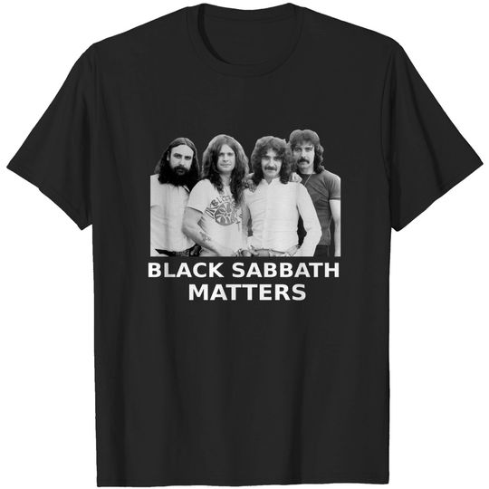 Discover Black Sabbath Matters Shirt Black Ozzy Shirt