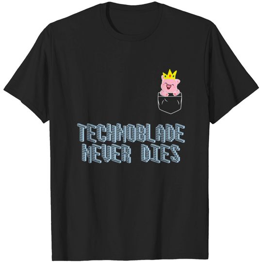 Discover Technoblade Never Dies Merch Cosplay Gamer T-shirt