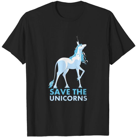 Discover Save the Unicorns - The Last Unicorn - T-Shirt