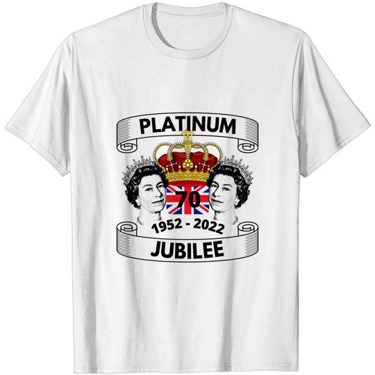 Discover The Queen's Platinum Jubilee 1952-2022 Classic T-Shirt