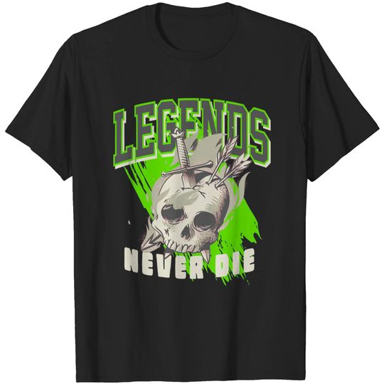 Discover Legends Never Die Green Bean - Green Bean 5 - T-Shirt