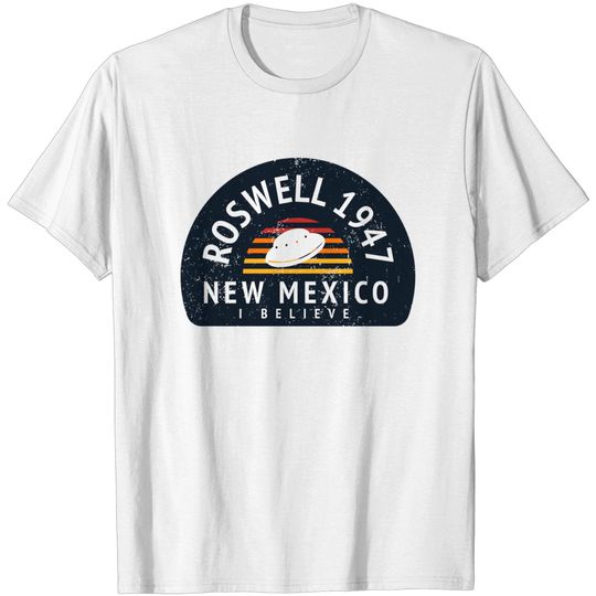 Discover Roswell 1947 UFO Vintage Alien T-Shirt