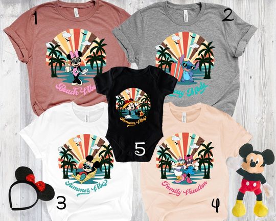 Discover Disney Beach Shirts, Summer Vibes, Summer Shirt, Season Shirt