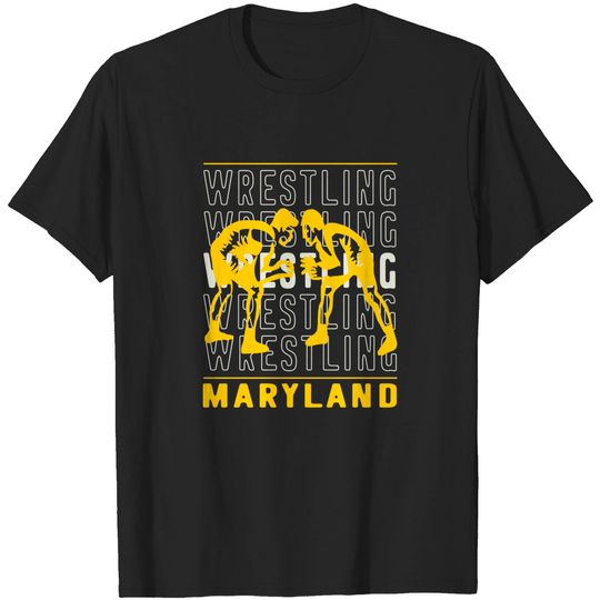Discover Wrestling Maryland - Maryland Wrestling - T-Shirt