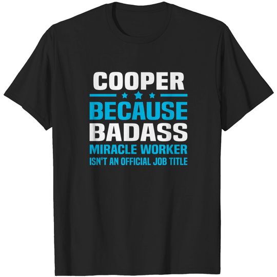Discover Cooper T-shirt