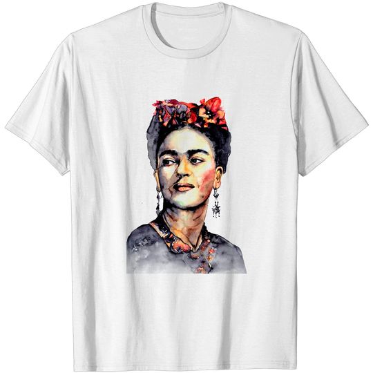 Discover Frida Kahlo Selfie Fashion Potrait Artwork T Shirt