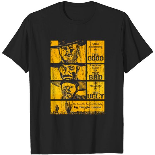 Discover Classic film cowboy - The Good The Bad And The Ugly - T-Shirt