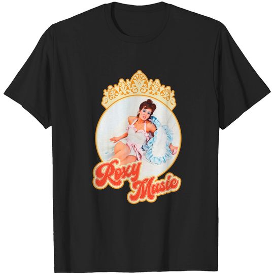 Discover Roxy Music Retro Style 70s Debut T-Shirt