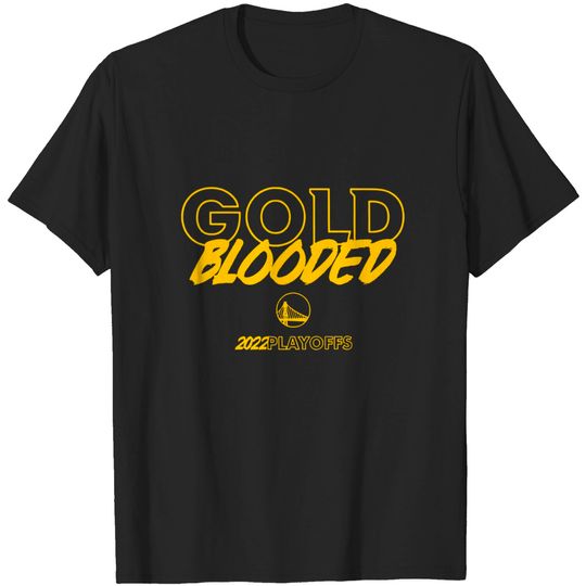 Discover Gold Blooded Shirt, Gold Blooded 2022 Shirt, Gold Blooded 2022 Playoffs Shirt