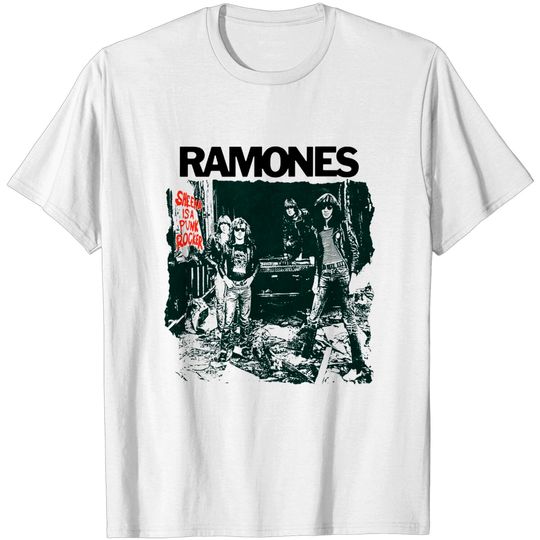 Discover Ramones Rock Band T-Shirt