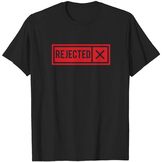 Discover Rejected Letter Stamp Postal T-shirt