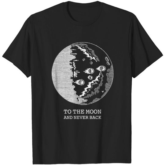 Discover To The Moon And Never Back T-shirt