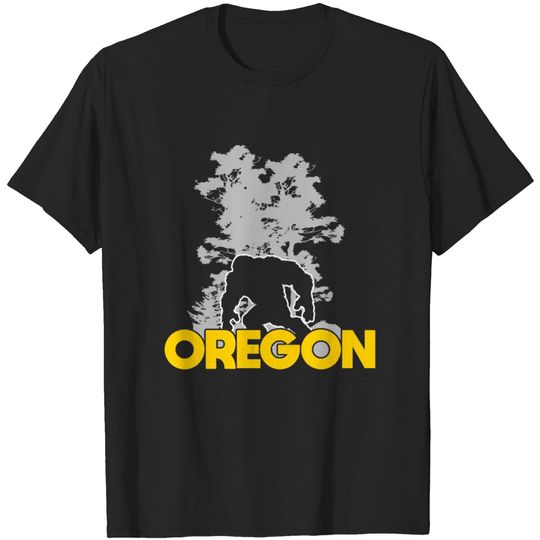 Discover Bigfoot Oregon Sasquatch T-shirt