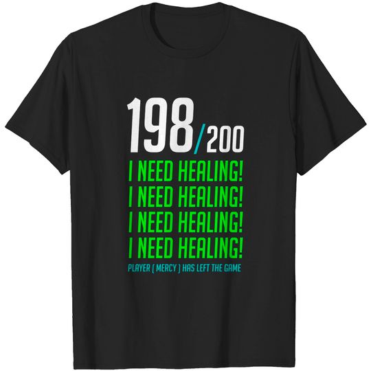 Discover 198/200 Time for Heals (Large) - Overwatch - T-Shirt