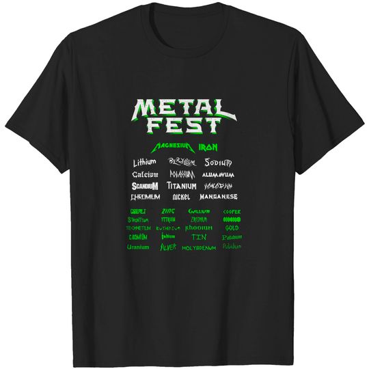 Discover Metal Fest - Heavy Metal - T-Shirt