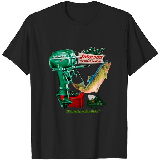 Discover Johnson Vintage Outboard Motors - Johnson - T-Shirt