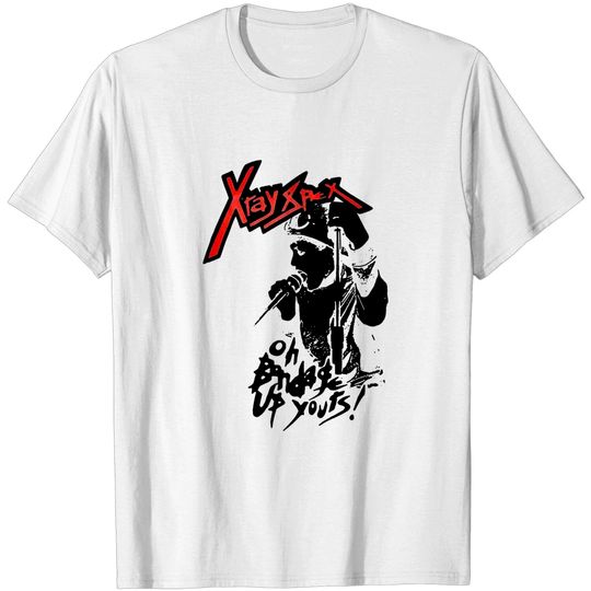 Discover Xray Spex Oh Bondage Up Yours Music Band Retro 90s T Shirt