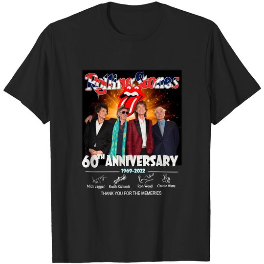 Discover Rolling Stones  60th Anniversary Shirt