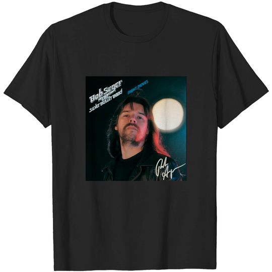 Discover Bob Seger Night Moves Signature T Shirt, Bob Seger Night T-shirt, Music Tee, Vintage Band shirt, Classic Rock Shirt