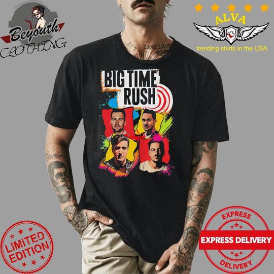 Discover Big Time Rush Forever Tour 2022 Shirt, Forever Tour T Shirt