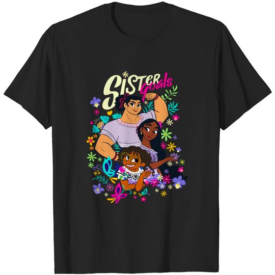 Discover Mirabel Isabela Luisa Sister Goals Encanto Disney T Shirt