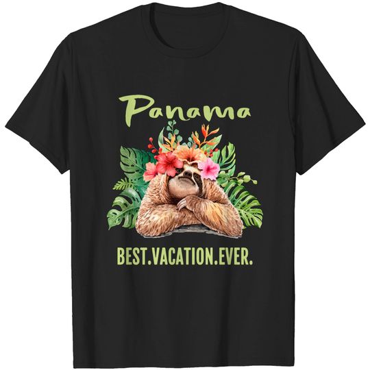 Discover Panama Best Vacation Ever Souvenir Gift T-shirt