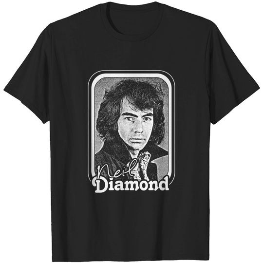 Discover Neil Diamond // Retro 70s Fan Design - Neil Diamond - T-Shirt