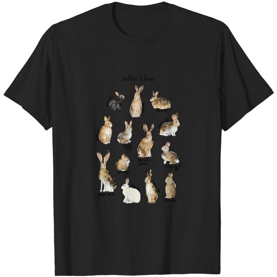 Discover Rabbit and Hares - Rabbits - T-Shirt