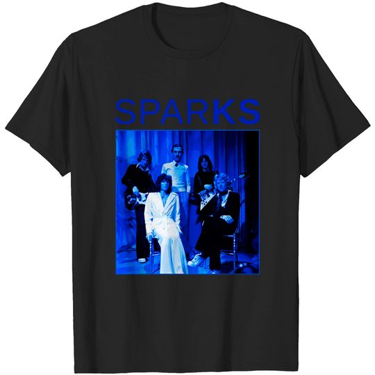 Discover Sparks-blue - Music - T-Shirt
